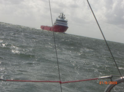 Varen op de Noordzee